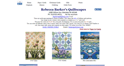 Desktop Screenshot of barkerquiltscapes.com